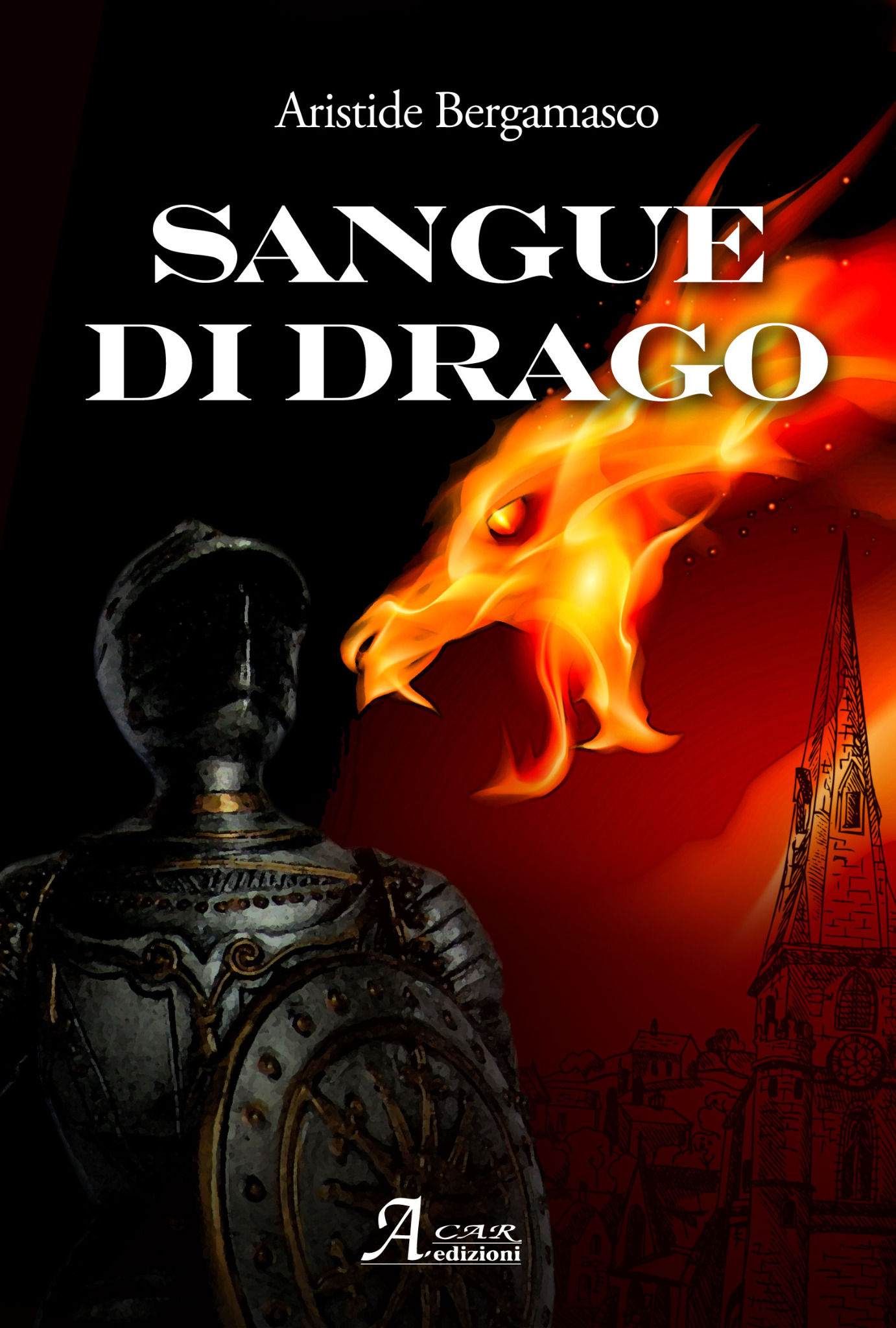 Copertina di Sangue di Drago di Aristide Bergamasco